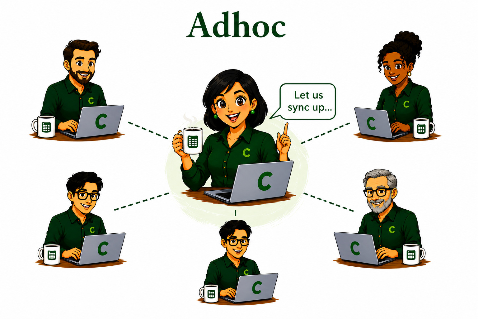 Adhoc Shape illustration